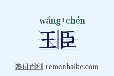 王臣是什么意思的图片